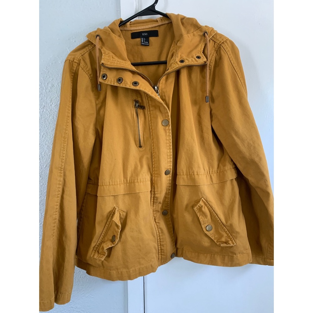Mustard jacket